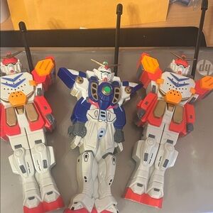 vintage collectible walkietalkie shaped like the XXXG-01H Gundam Heavyarms